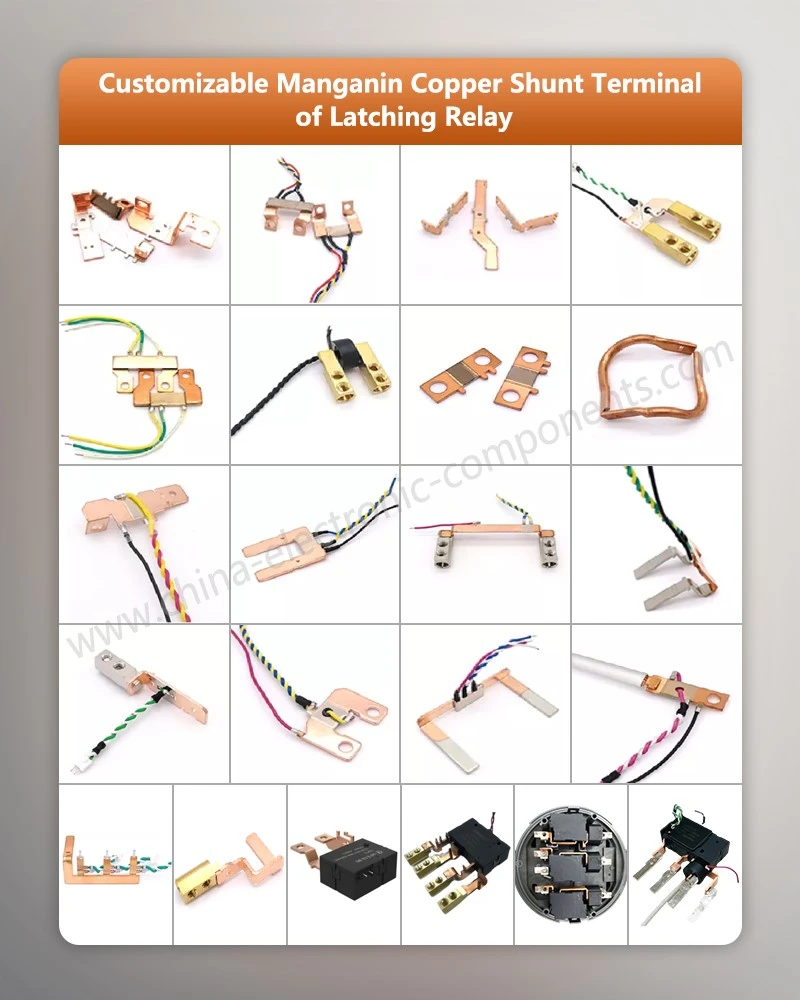 Customizable Primary Wire Manganin Shunt Customizable Primary Wire Manganin Shunt