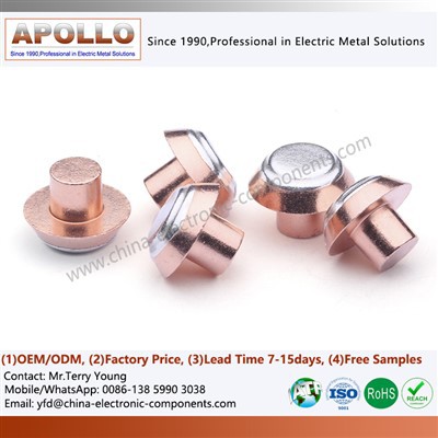 Contacte de plata de relé