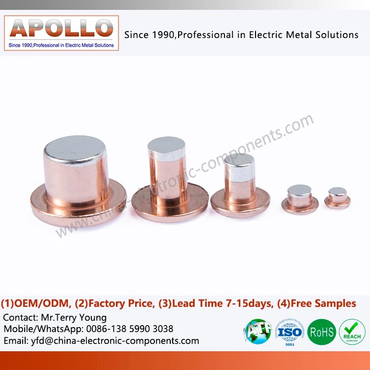 Trimetal Electrical Rivets