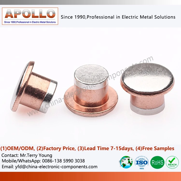 Trimetal Rivet Contacts